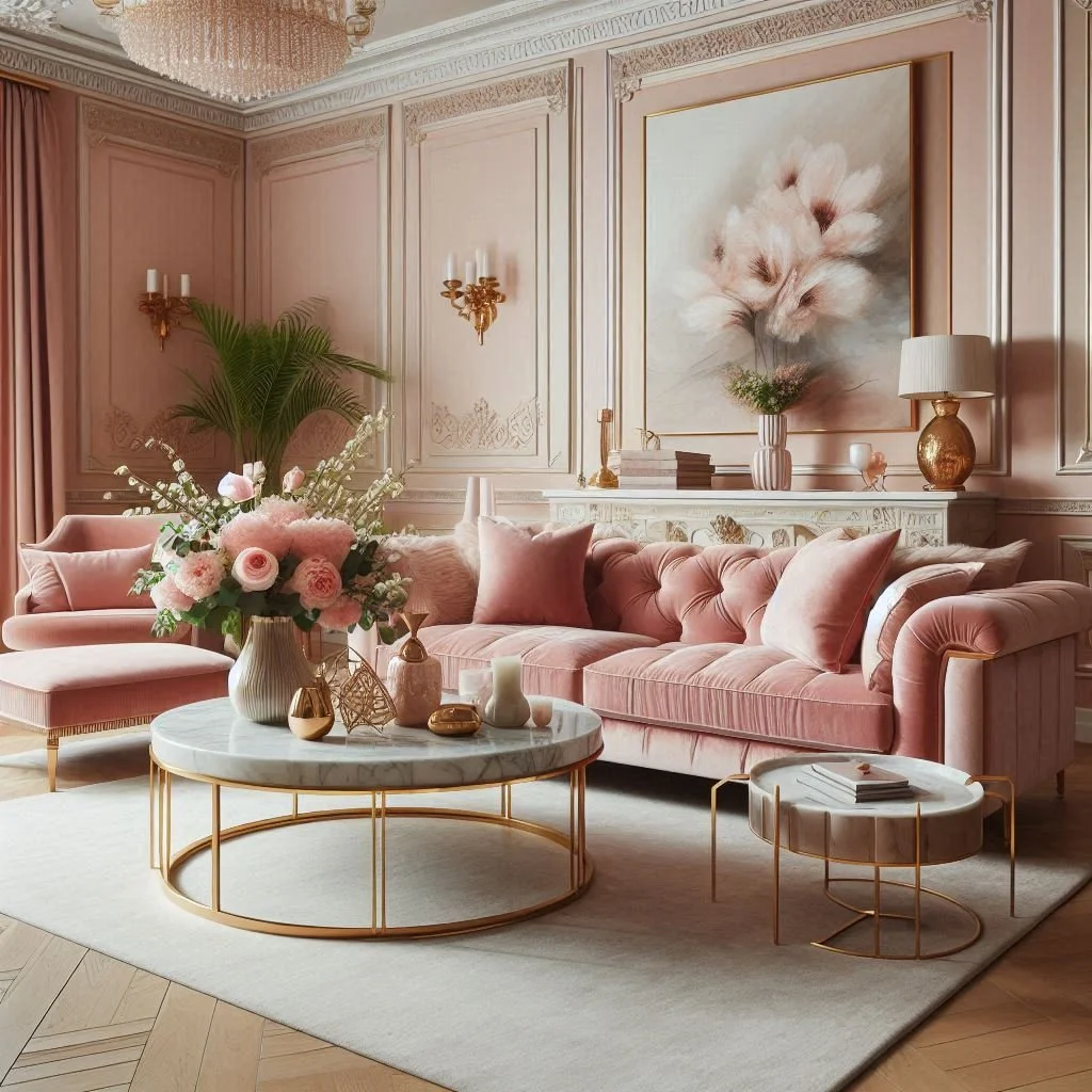 Pink Living Room Ideas: 10 Stunning Ways to Add a Rosy Hue to Your Space - Image 1