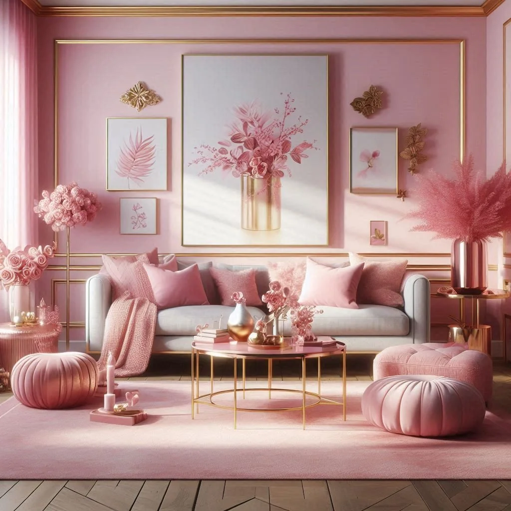 Pink Living Room Ideas: 10 Stunning Ways to Add a Rosy Hue to Your Space - Image 3